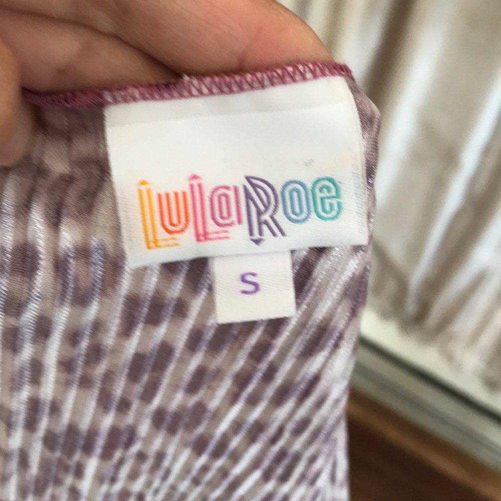 💗🤎 NWOT LuLaRoe leopard print Shirley size S - Picture 5 of 5